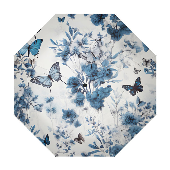 Ladies elegant umbrella with floral design Stornfield