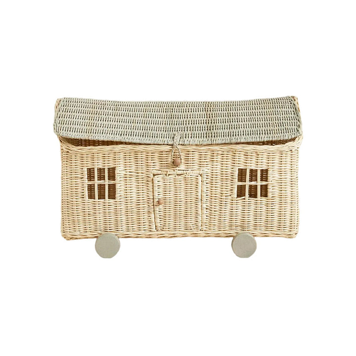 Handcrafted storage basket in house design Stornfield