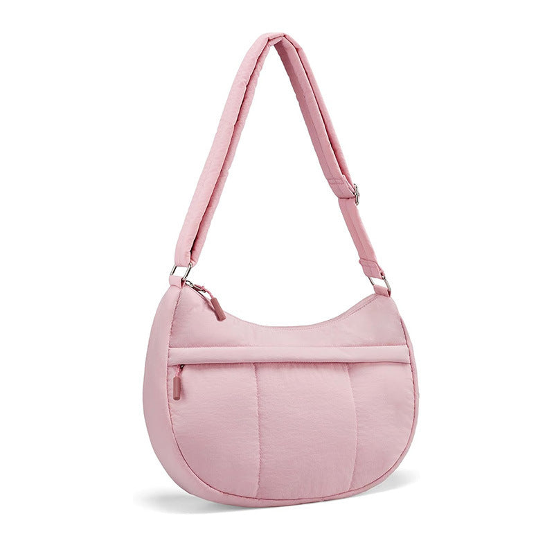 Fashionable shoulder bag with padded shoulder strap and multiple compartments Stornfield