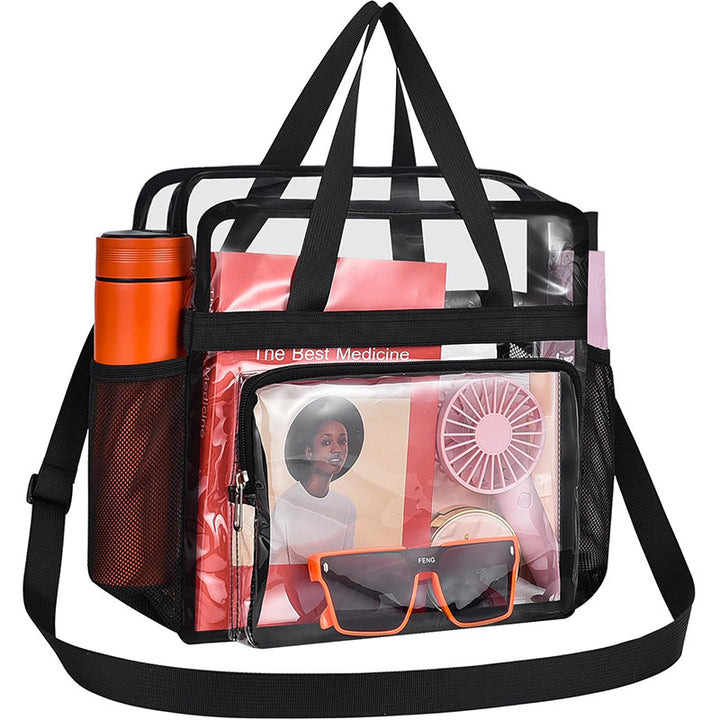 Transparent and Spacious Tote Bag Stornfield