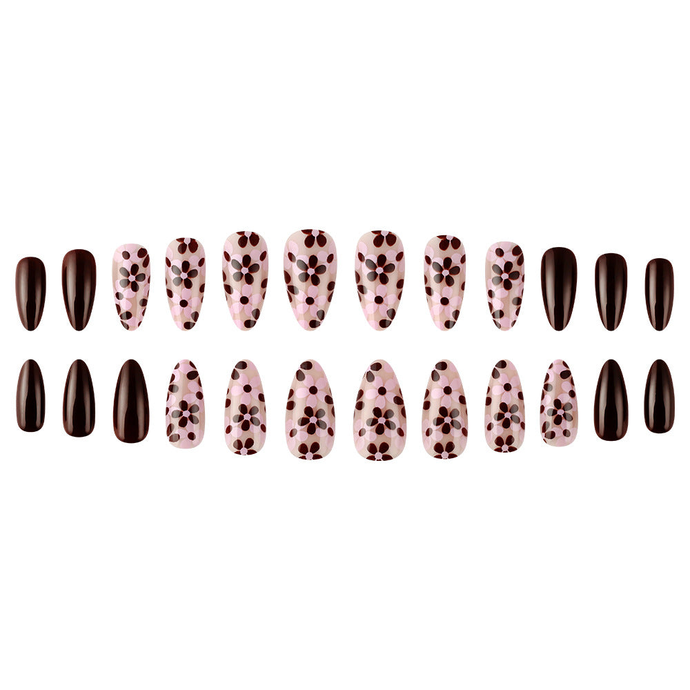 Floral Print Gel Nail Art Set Stornfield