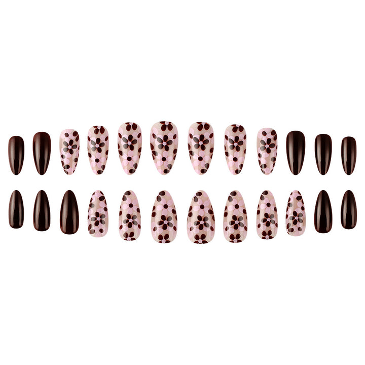 Floral Print Gel Nail Art Set Stornfield
