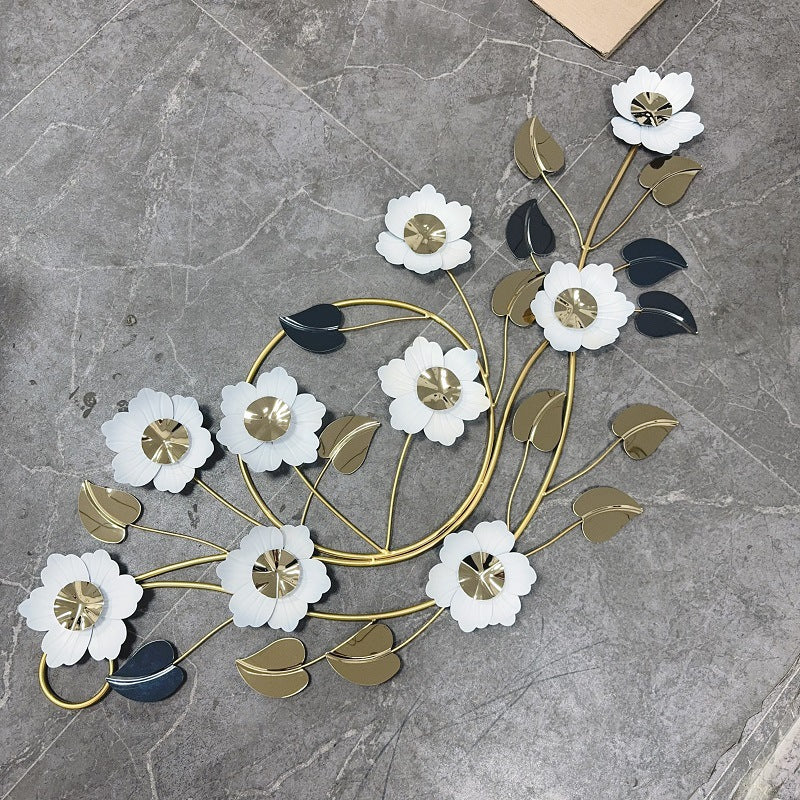 Floral Metal Wall Art Decor Stornfield