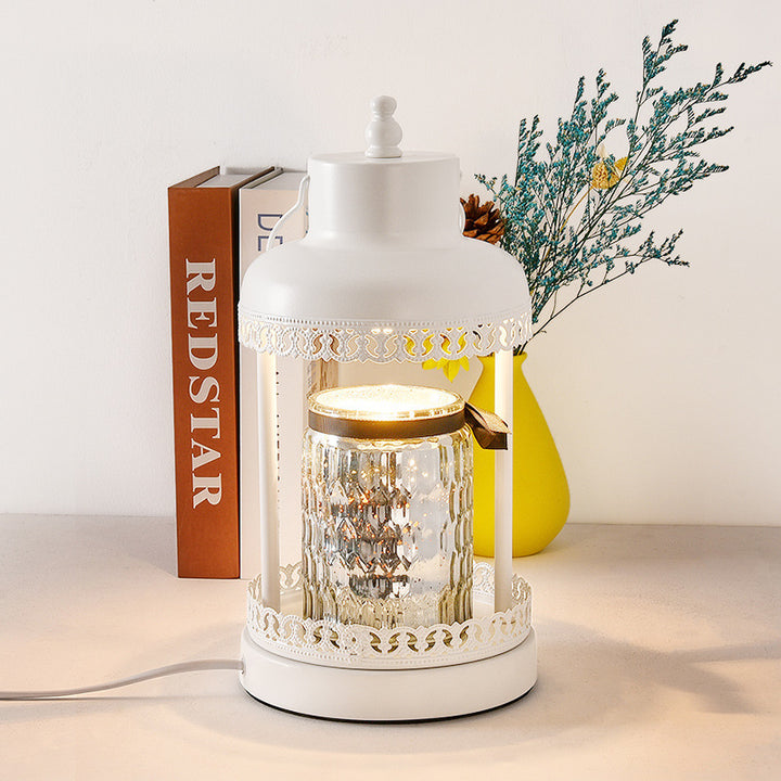 Vintage Glass Lantern