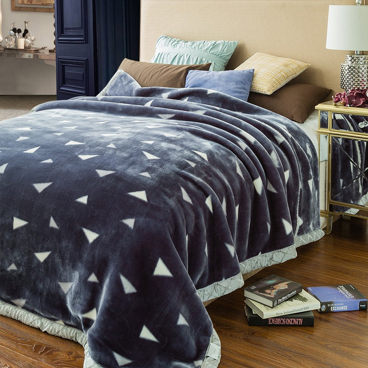 Decorative Fleece Throw Blanket Stornfield