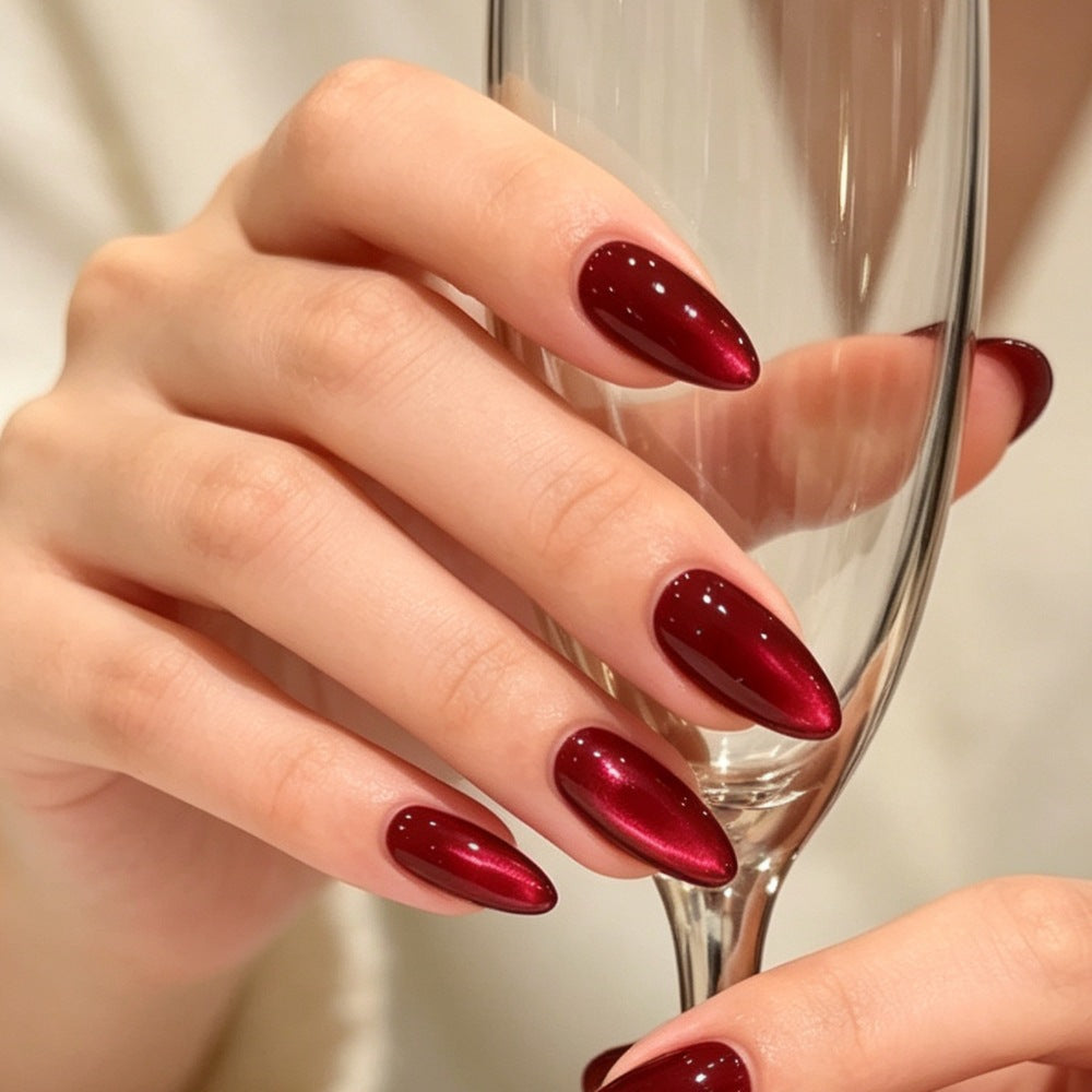 Artificial nails with modern night motif Stornfield