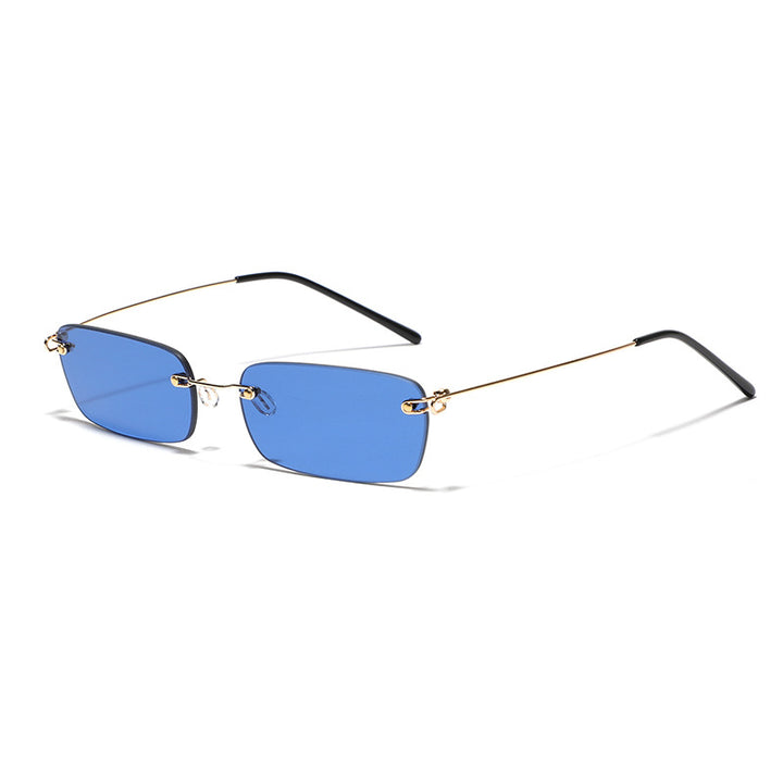 Ladies stylish rectangular sunglasses with high-quality metal frame Stornfield