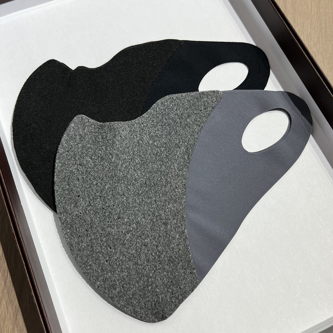 Contoured Neoprene Reusable Face Mask with Breathable Perforated Panel Stornfield