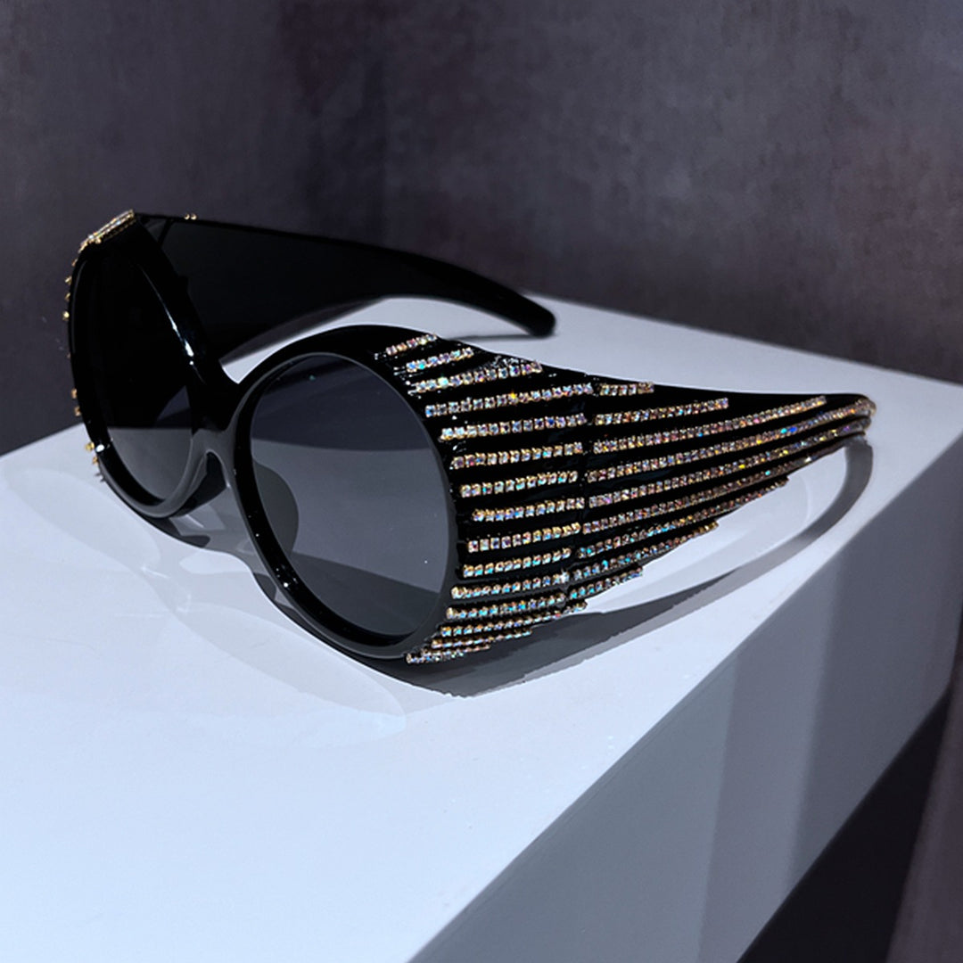 Ladies Glamorous Sunglasses with Sparkling Crystal Decorations Stornfield