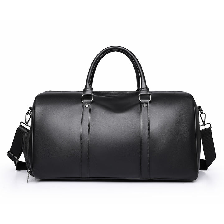 Premium Leather Travel Duffel Stornfield