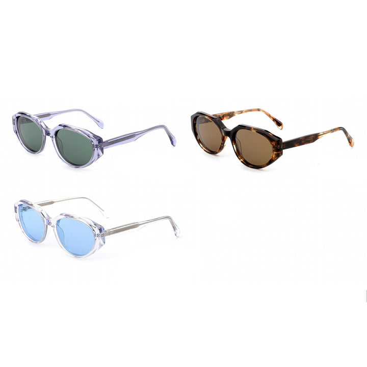 Women's sunglasses in a modern, transparent design with advanced Stornfield lenses