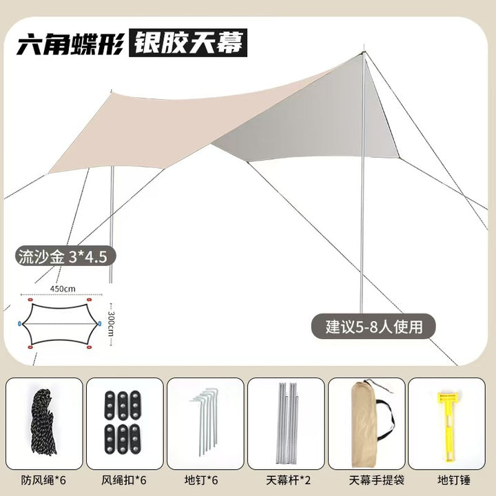 Versatile sun sail Stornfield