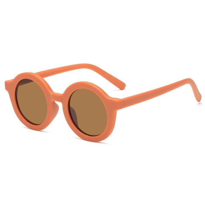 Women's stylish round sunglasses with modern plastic frame Stornfield