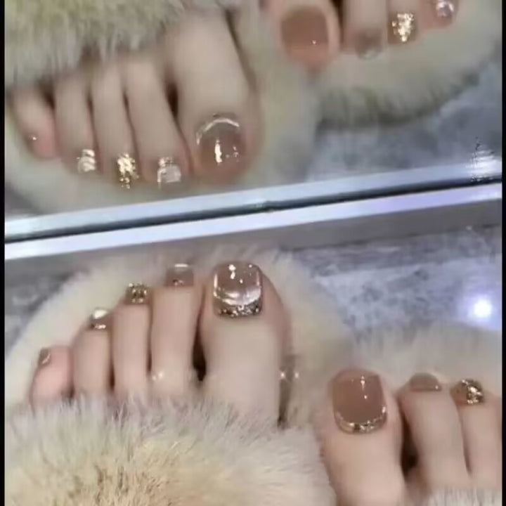 Luxury Decorative Toe Nail Art Stornfield