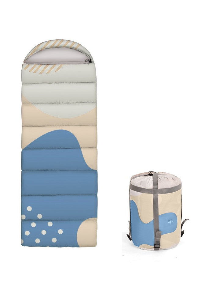 High-quality and warm sleeping bag with headrest Stornfield
