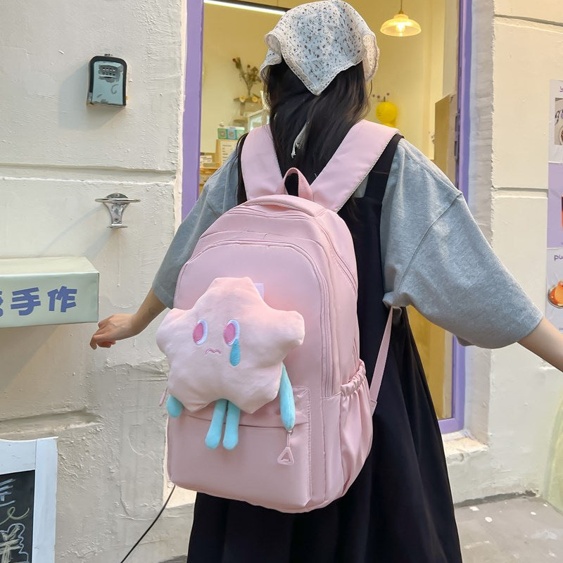 Plush backpack with unique design Stornfield