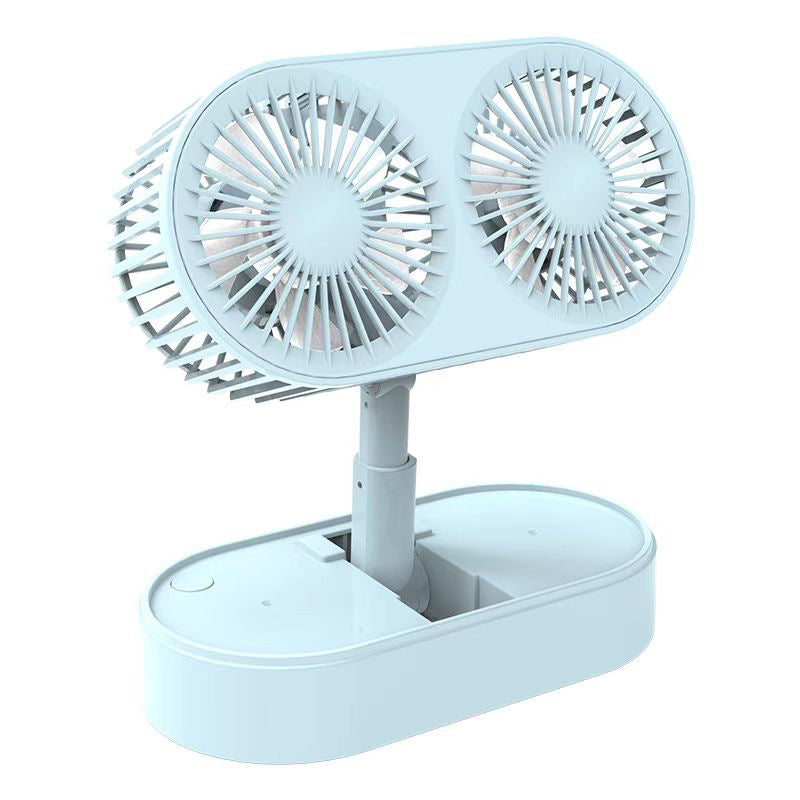 Ladies double rotatable table fan Stornfield