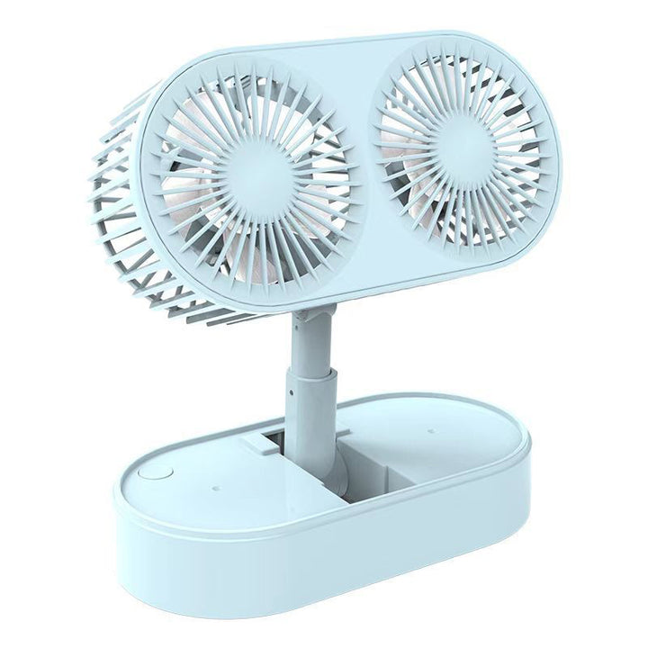 Ladies double rotatable table fan Stornfield