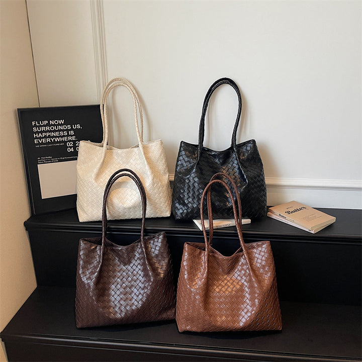 Woven Leather Tote Bag  1790300349