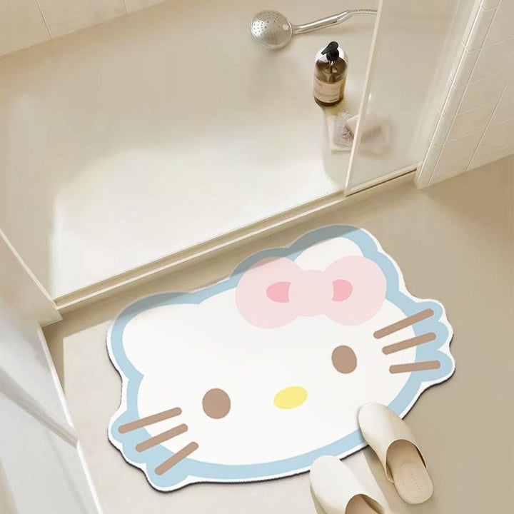 Cute Cartoon-Themed Bath Mat