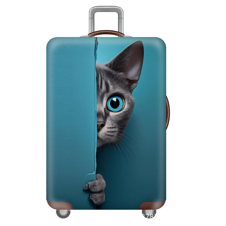 Unisex Hard-shell suitcase with cute cat motif Stornfield
