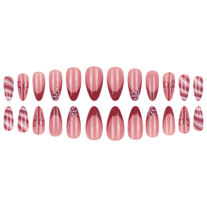 Festive Themed Stiletto Nail Art Extensions Stornfield