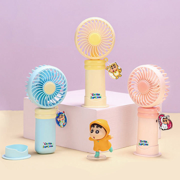 Ladies wearable handheld fan with playful dog design Stornfield