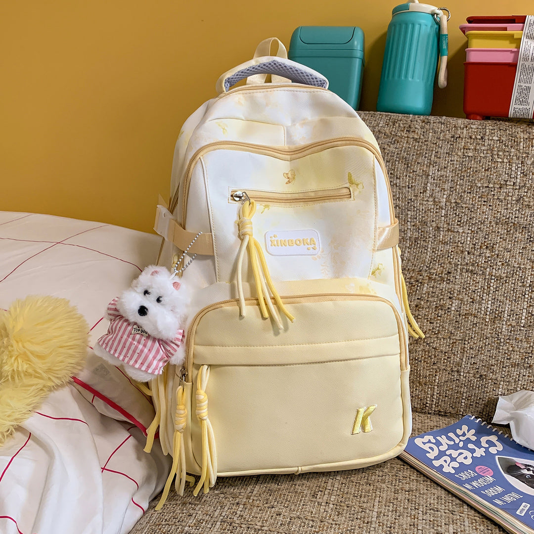 Multifunctional Cute Animal-Embellished Backpack Stornfield