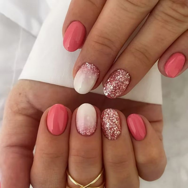 Glittery Nail Art Enhancements Stornfield