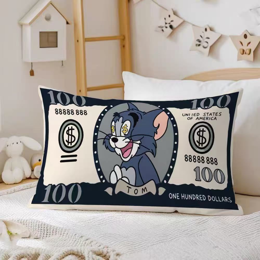 Cartoon-Themed Decorative Cushion