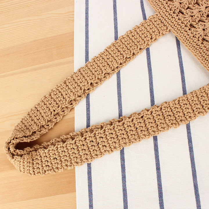 Braided Shopper Bag with Practical Inner Pouch Stornfield