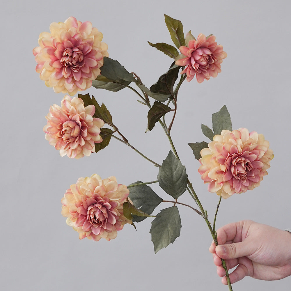 Faux Dahlia Stem