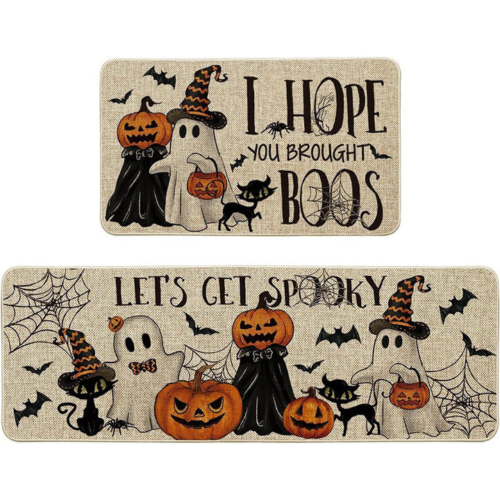 Halloween-Themed Decorative Mat
