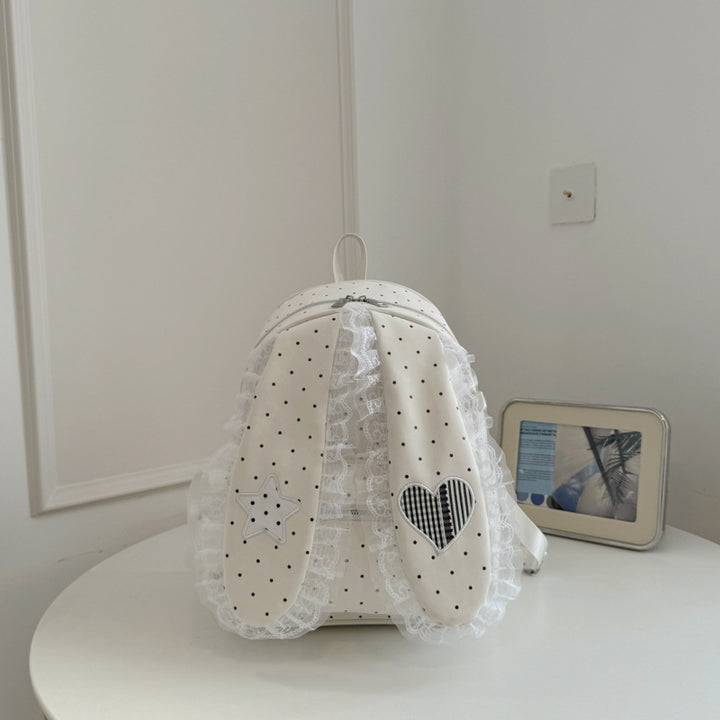 Cute Bunny-Ear Plush Backpack Stornfield