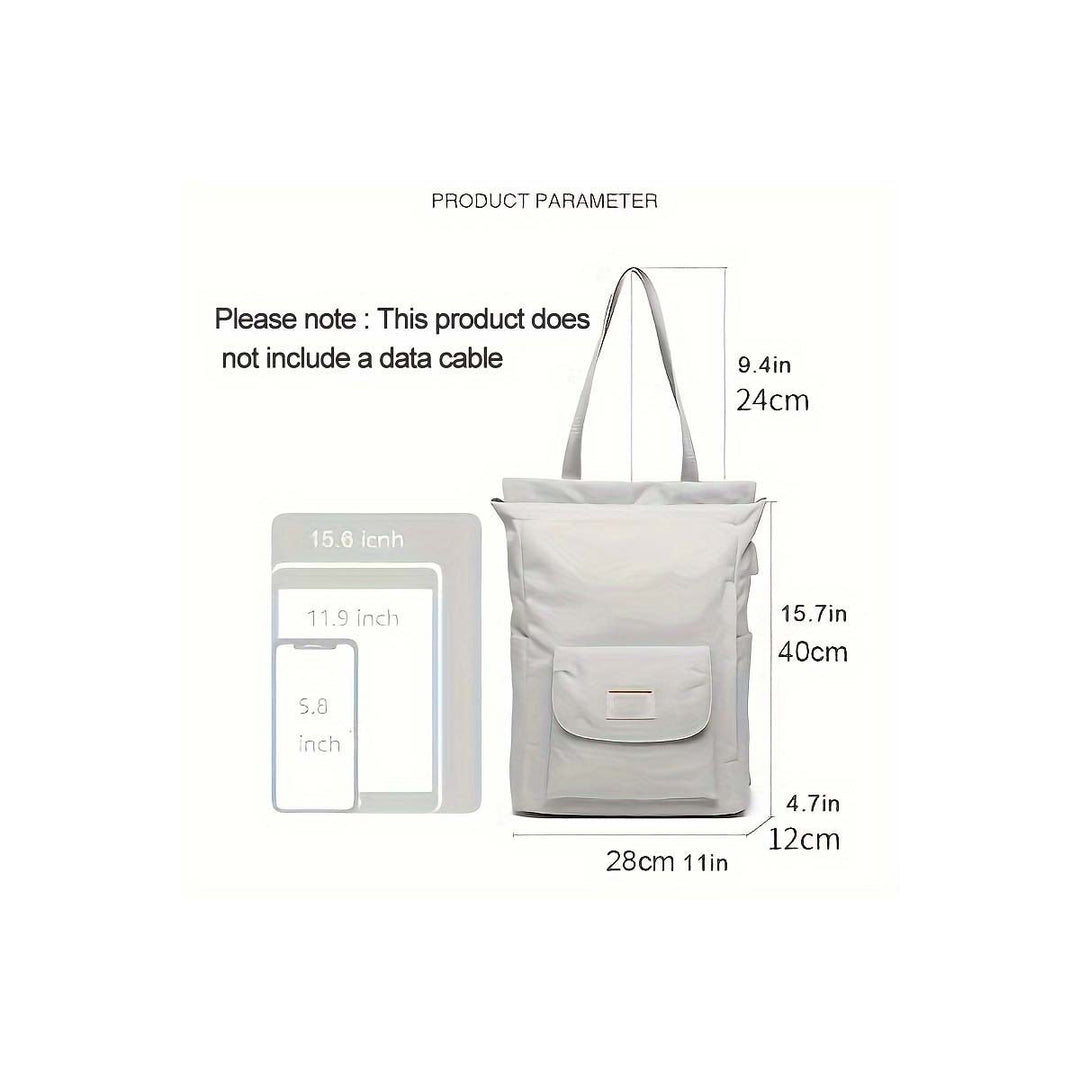 Unisex Multifunctional Backpack with Padded Laptop Compartment and Side Access Stornfield