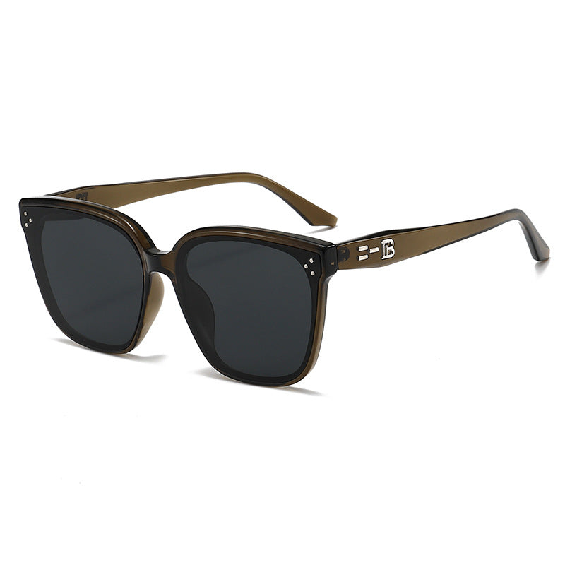 Oversized Square Frame Sunglasses