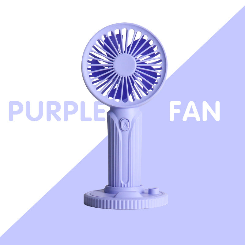 Women's portable mini air circulator with integrated battery Stornfield