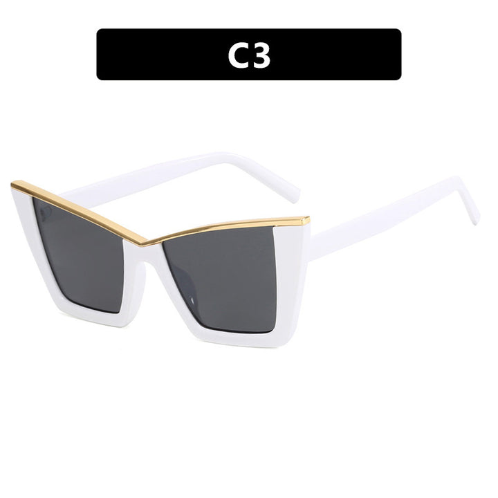 Women's fashionable sunglasses with a unique geometric frame Stornfield