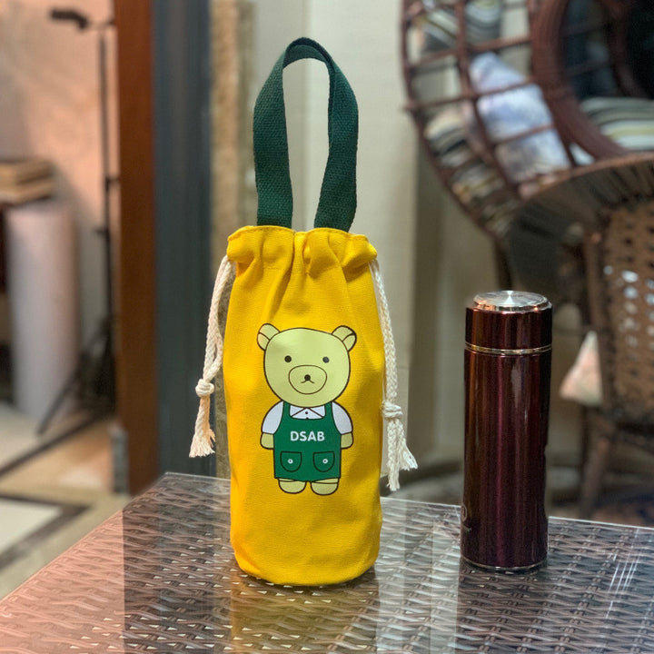 Kids' Cute Bear-Themed Water Bottle Sleeve Stornfield