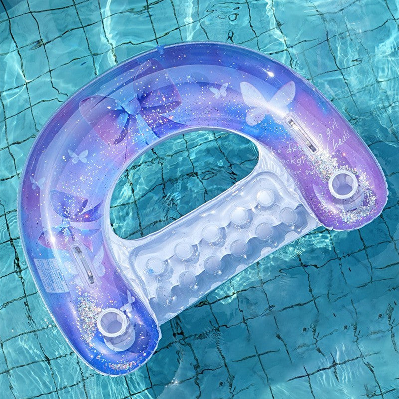 Inflatable Mermaid-Themed Pool Ride Stornfield