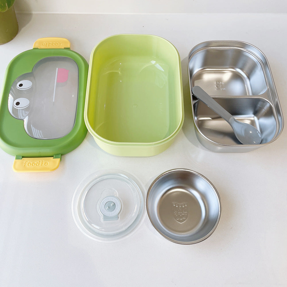 Fun Character-Themed Multi-Compartment Lunch Box