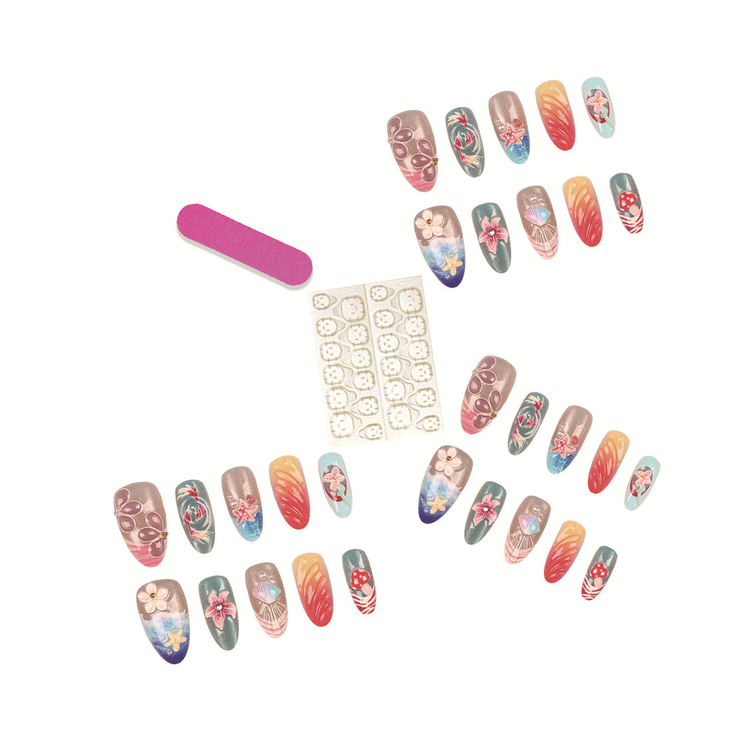 Artistic Tropical Nail Art Collection