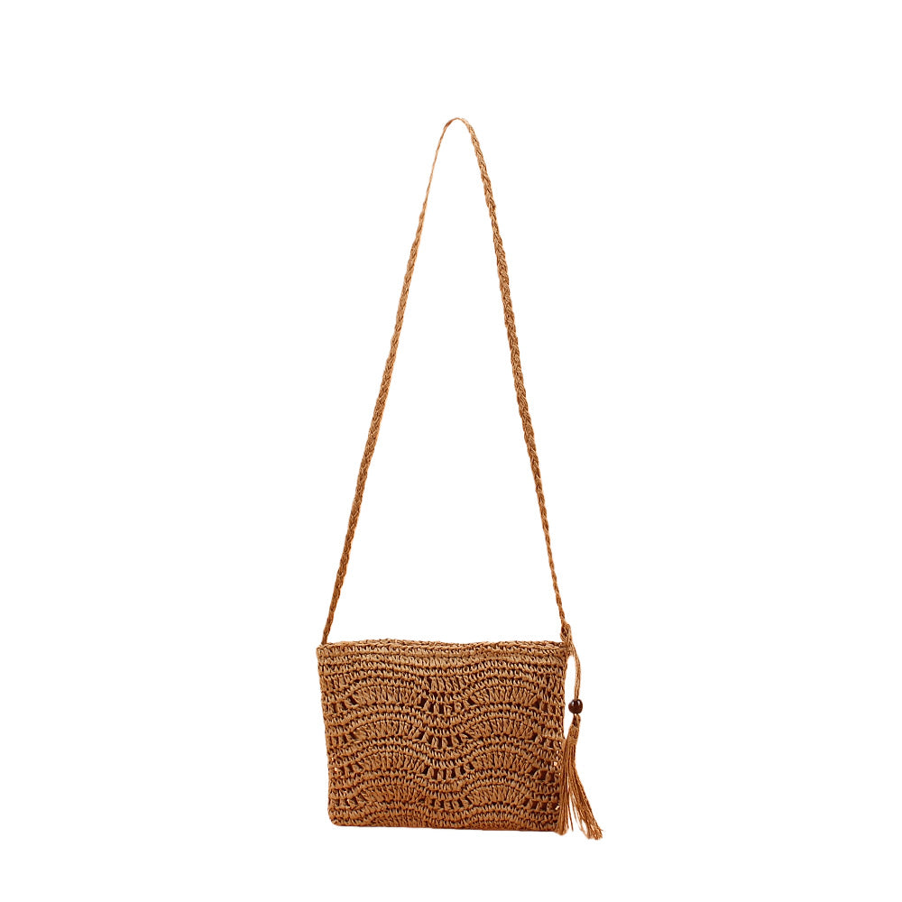 Handcrafted Crossbody Bag Made of Natural Material Stornfield
