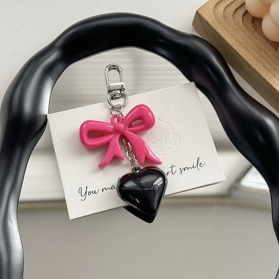 Heart-Shaped Charm Keychain Stornfield