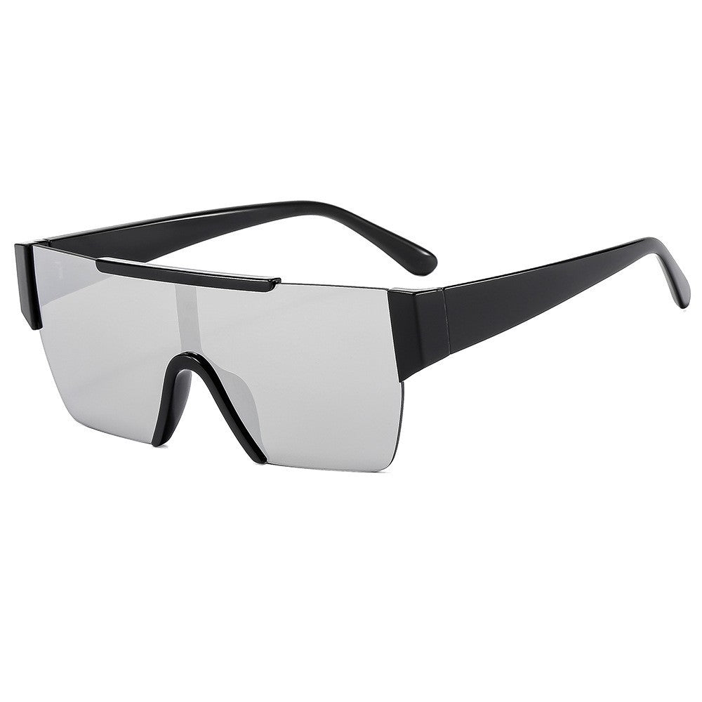 Ladies Sporty Oversized Sunglasses with Modern Protective Frame Stornfield