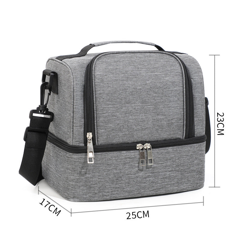 Insulated Multi-Compartment Food Carrier
