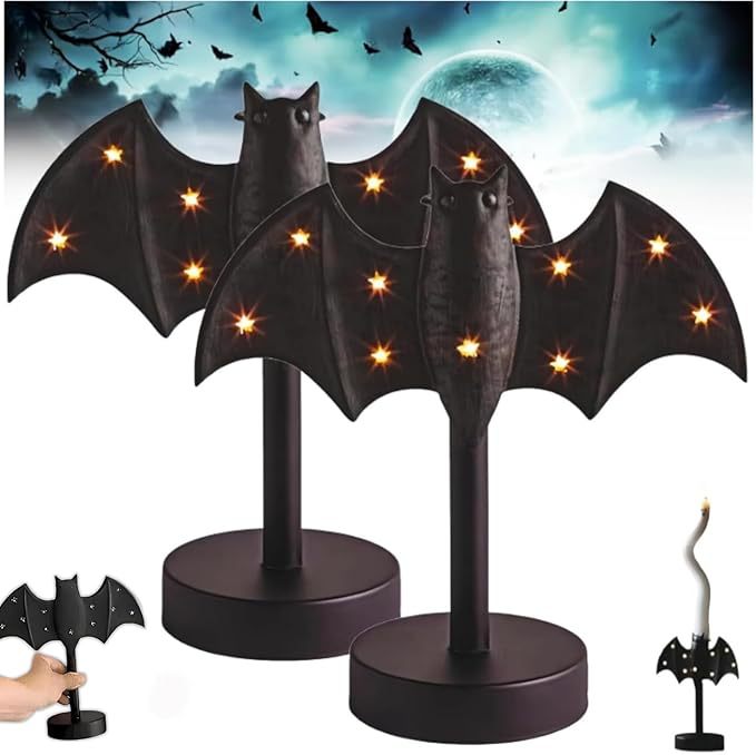 Decorative LED Bat Lamp Stornfield