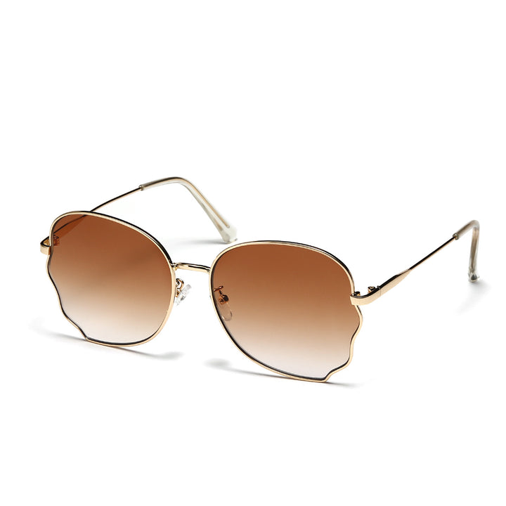 Ladies elegant oversized sunglasses with protective frame Stornfield