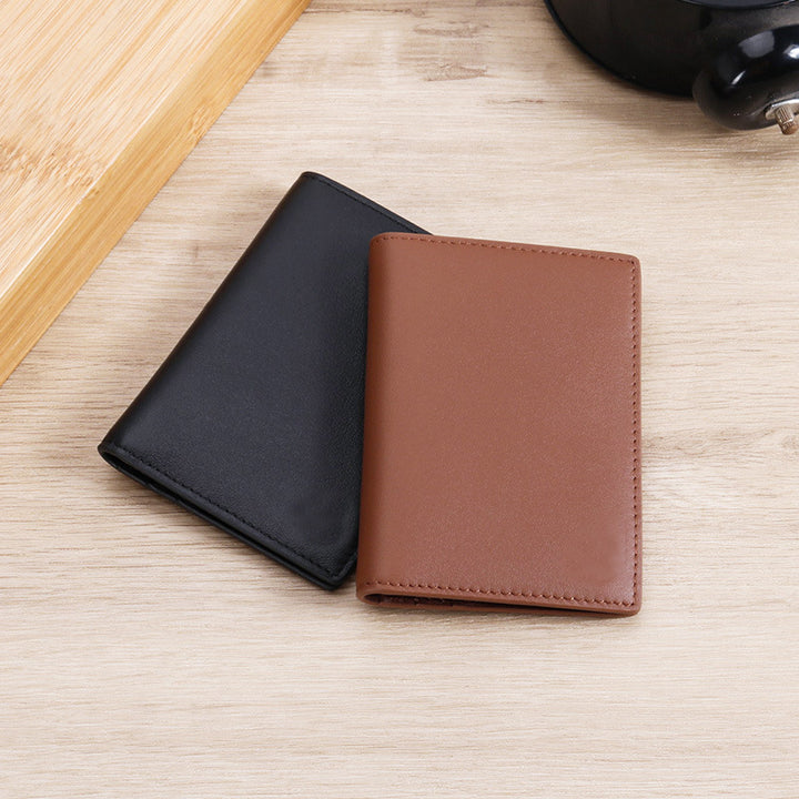 Slim Leather Card Case Stornfield