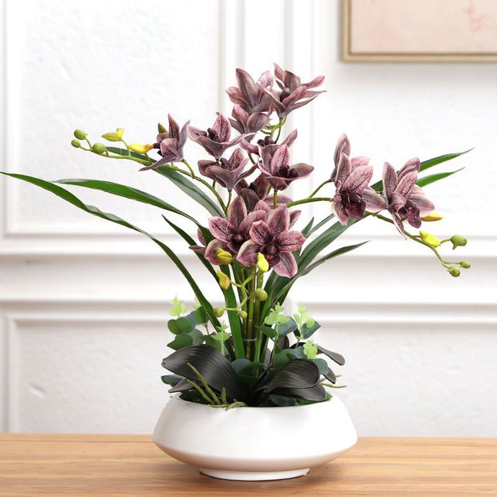 Decorative Faux Flower Arrangement